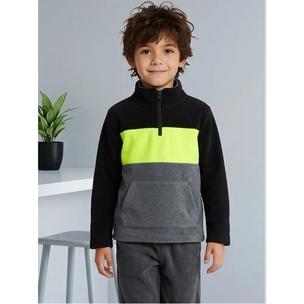 EUC - Children’s Place Boys 1/4 zip Pullover - Size 12-18 month
